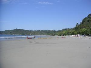 Beach just outside Manuel Antonio National Park