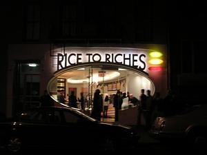 Rice to Riches, every kind of rice pudding imaginable