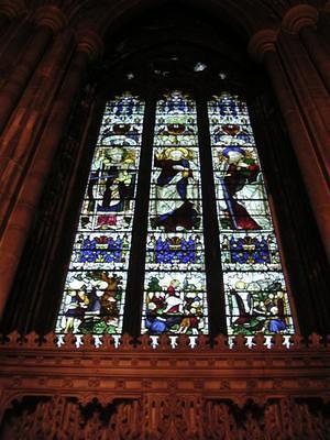 St. John Divine stained glass windows