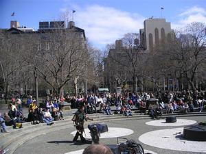 Performances in Washington Square