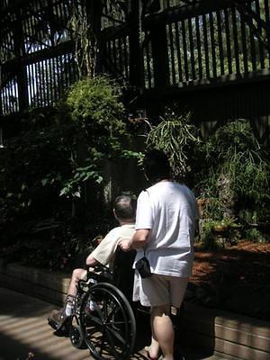 Mom and Dad in the Botanical Building