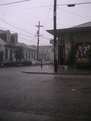 Marigny rain storm