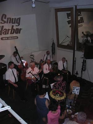 Lionel Ferbos plays his own birthday party at Snug Harbor