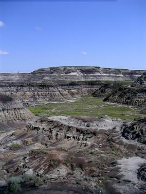 Drumheller canyons