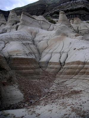 Drumheller hill erosion