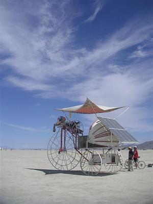 Solar powered tricycle-wagon thingy