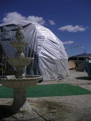 Desert fountain