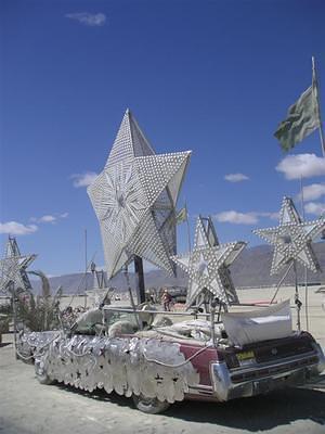 Steel star car