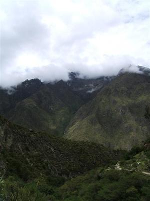 Gaining altitude on the trail