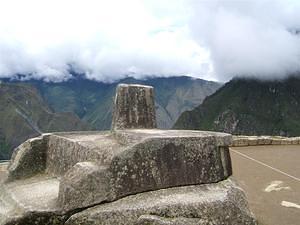 Intihuatana, the hitching post of the sun