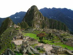 Morning at Machu Picchu