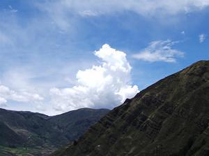 Sacred valley & clouds