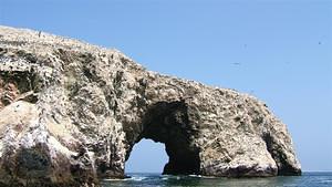 Ballestas Islands tunnel
