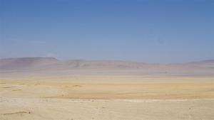 Barren desert of Paracas