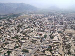 Flying over the city of Nazca