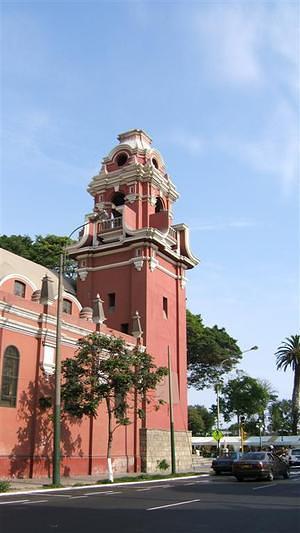 Buildings in Barranco, Lima