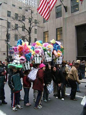 Easter basket hats