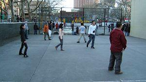 Handball in the park