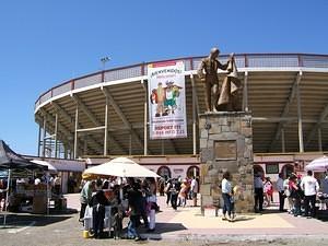 Bullring by the sea in Tijuana