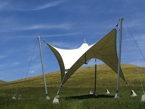 The Tensile Structure is Poly Canyon's newest structure