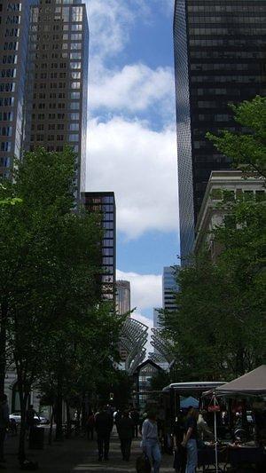 Looking west on 8th (Stephen Ave)