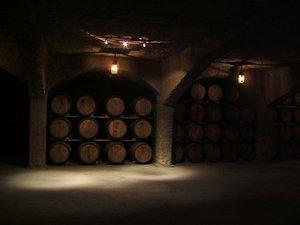 Underground storage at Bodega de las Misiones