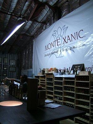 Tasting room at Monte Xanic Winery
