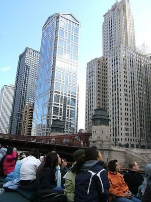 Chicago skyline, Architecture River Cruise