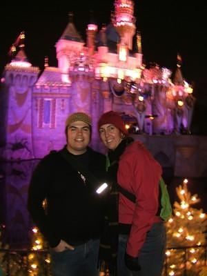 Anna and Chris in Disneyland