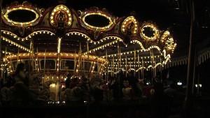 Carousel at night