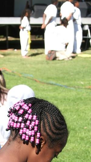 Beads and capoeira kids