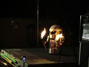 What?  Don't you have a fire spinning robot?