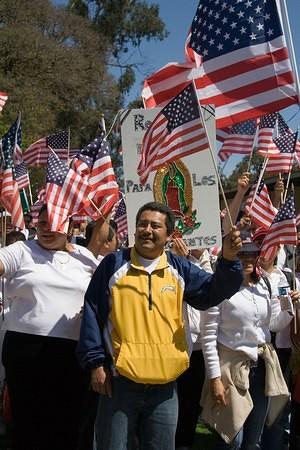 2006.04.09 San Diego immigration bill protest march