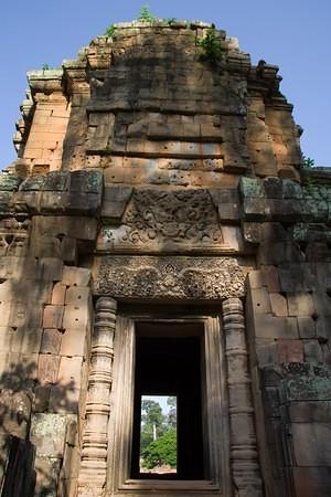 Kleang doorway.  Angkor Thom, Cambodia