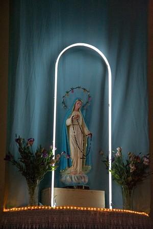 Neon altar