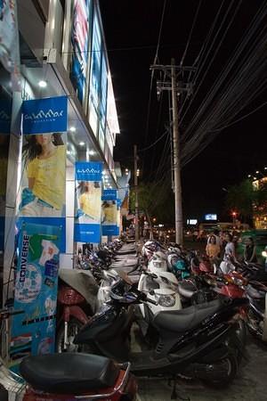 Valet scooter parking