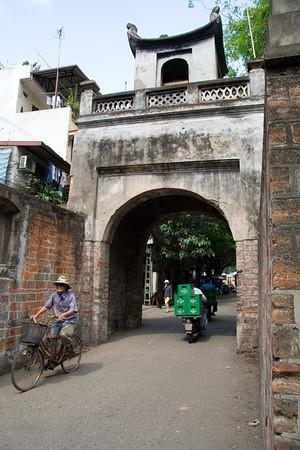 Old city gates of Hanoi