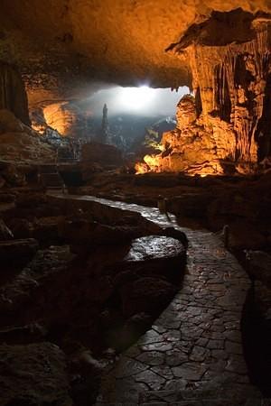 Amazing cave pathway