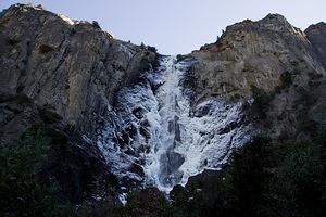 Frozen Bridalveil Falls