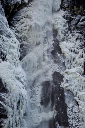 Frozen Bridalveil Falls details