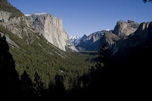 Yosemite Valley from the Wawona Tunnel Overlook