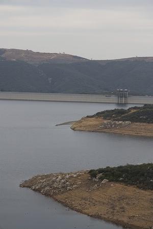 Olivenhain reservoir and dam (8 billion gallons)