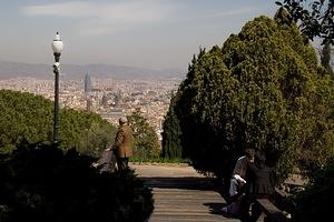 Enjoying the parks around Montjuïc