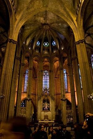 Santa Eulàlia's main altar