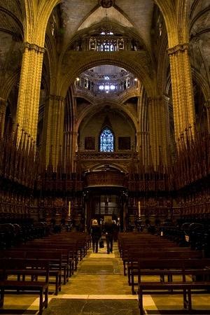 Cathedral of Santa Eulàlia's choir section