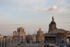 Barcelona's roofs