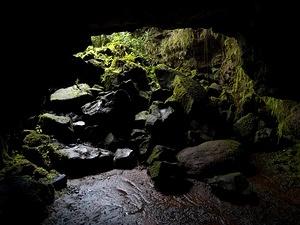 Kaumana Cave exit