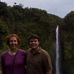 Anna and Chris at Akaka Falls