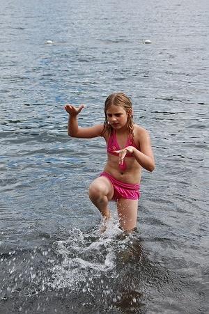 Dannica's water kung fu