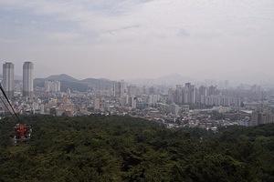 View from the cablecar